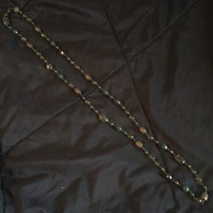 Long beaded necklace